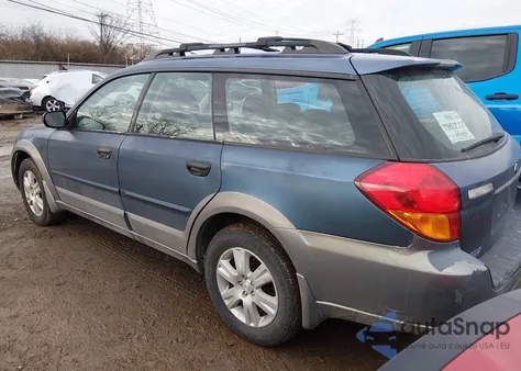 2005 Subaru Outback 2.5I from USA, damaged, VIN 4S4BP61C357343914